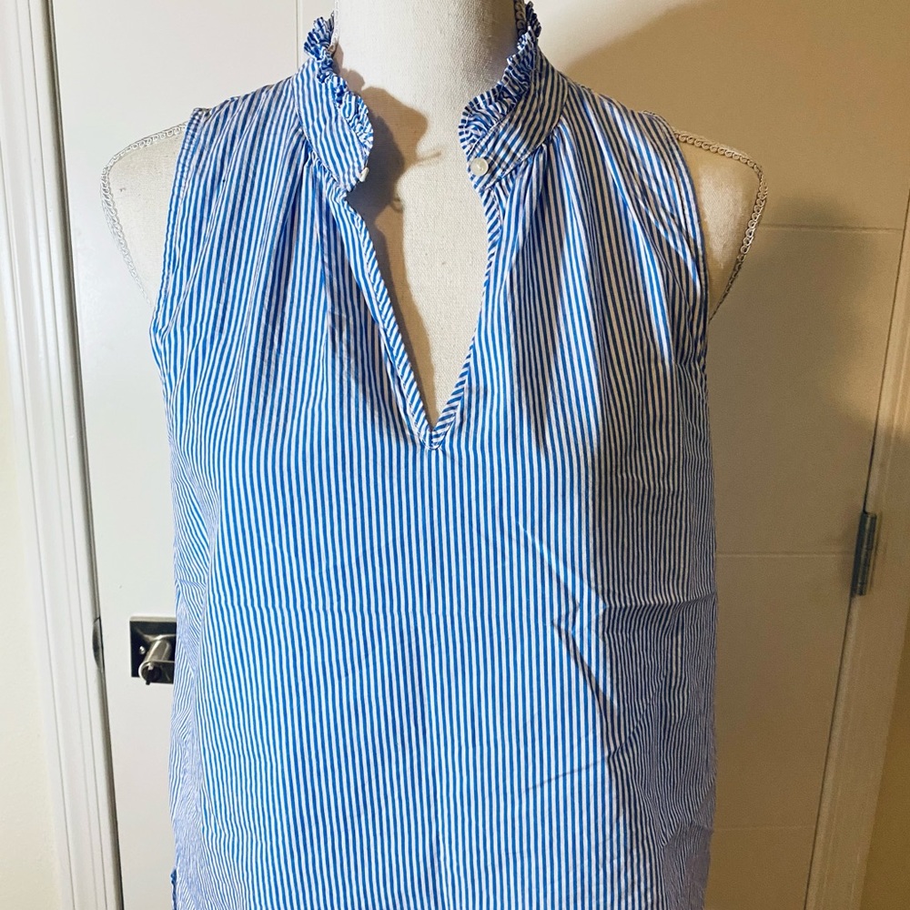 J Crew Ruffle Top